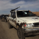 Toyota pickups like these are the workhorse of securities forces of all stripes.